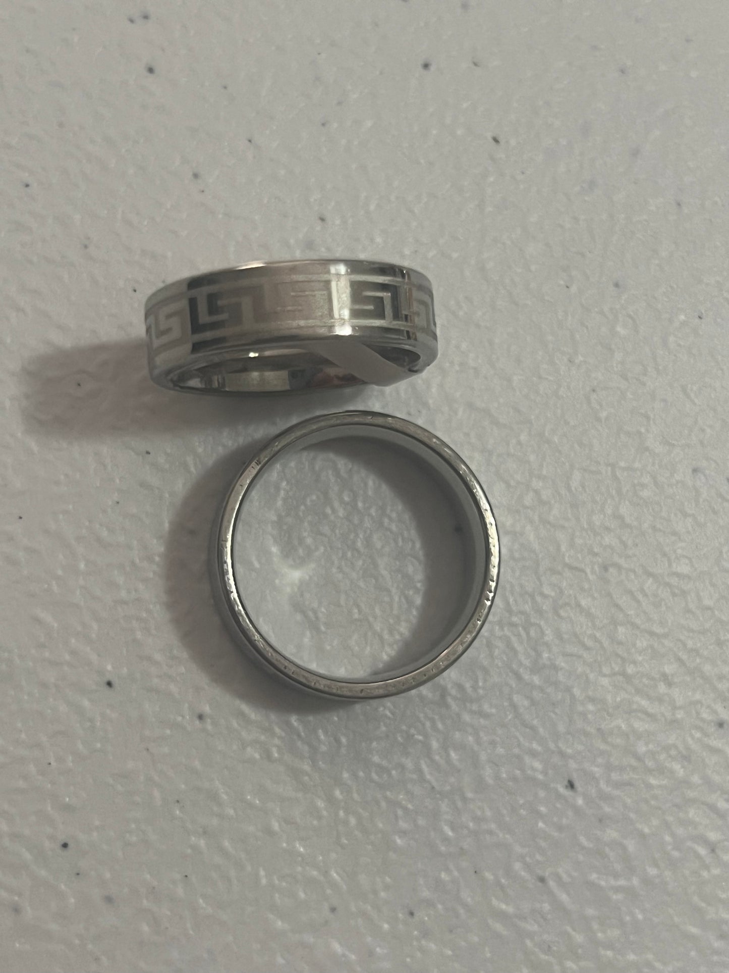 A1-14stainless steel anillo caballero